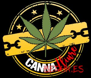 ilustracion de logotipo para asociacion cannabis cannalliure